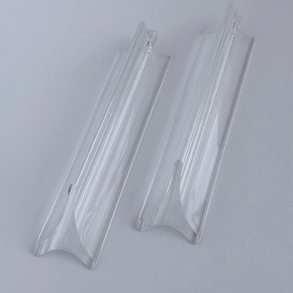 (2) Acrylic Lucite Vintage Chandelier Prisms 6